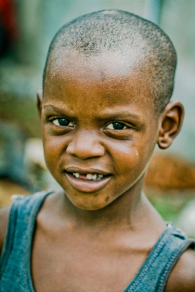 Dominican child - Dental Mission in the Dominican Republic