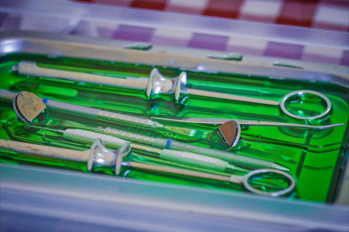 Dental instruments - Dental Mission in the Dominican Republic