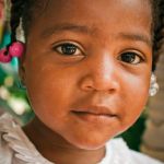 Child with a neutral expression - Dental Mission in the Dominican Republic